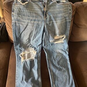American Eagle Outfitters Blue Stretch Denim